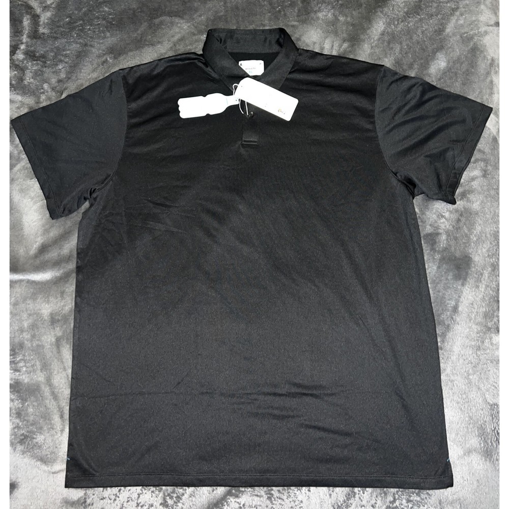 XL &Collar Men's Atlas Polo BLACK